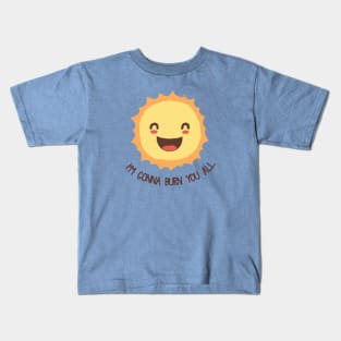 Sun Loves Us... Too Much Kids T-Shirt